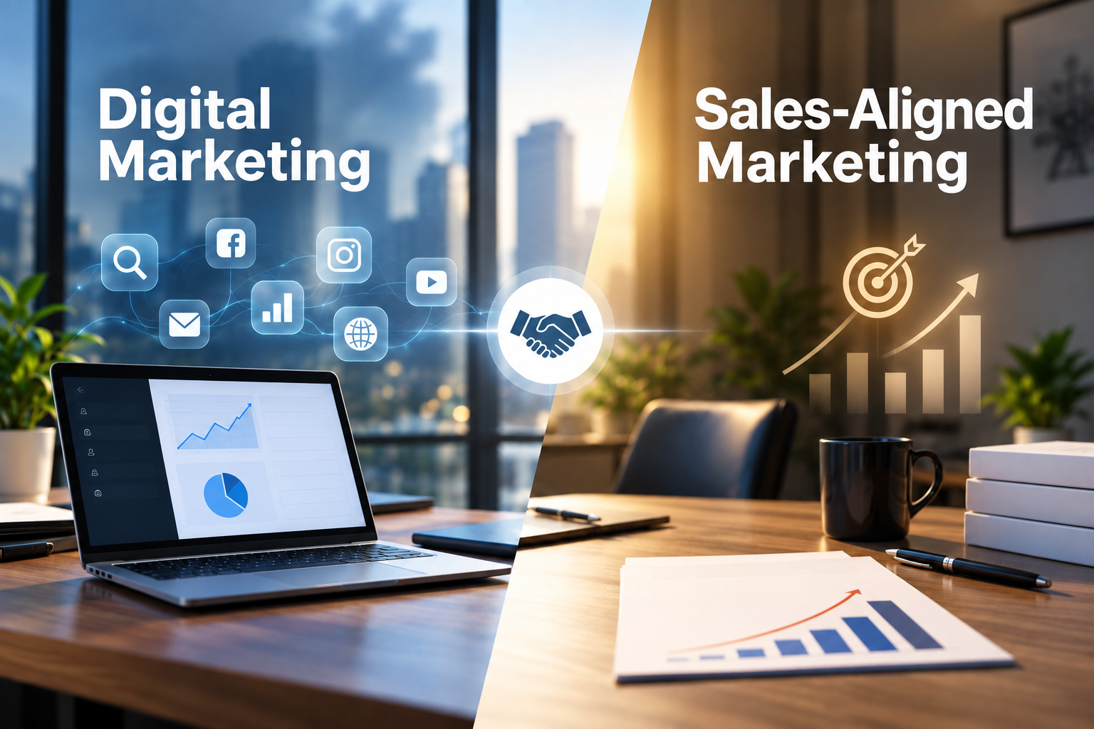 Sales-Aligned Marketing vs Digital Marketing: What’s the Difference?